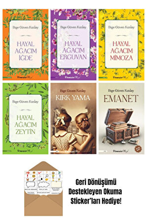 Bige Güven Kızılay 6 Kitap Seti + Okuma Sticker'ları