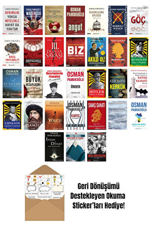 Osman Pamukoğlu 31 Kitap Seti + Okuma Sticker'ları