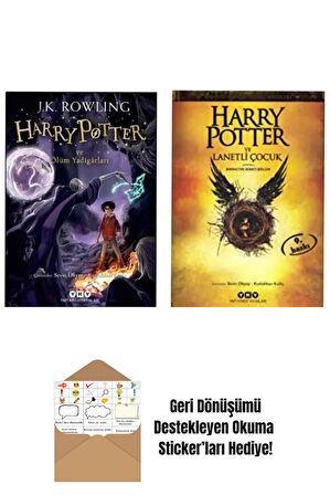 Harry Potter Ve Ölüm Yadigârları Lanetli Çocuk + Okuma Sticker'ları