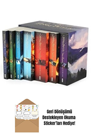 Harry Potter Seti + Okuma Sticker'ları