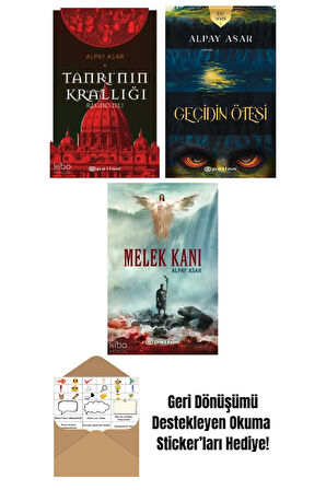 Alpay Asar 3 Kitap Seti + Okuma Sticker'ları