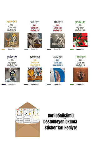 Melissa Mey 8 Kitap Seti + Okuma Sticker'ları