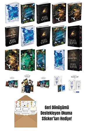 Loresima 20 Kitap Seti + Okuma Sticker'ları