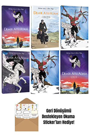Gürkan Genç 6 Kitap Seti + Okuma Sticker'ları