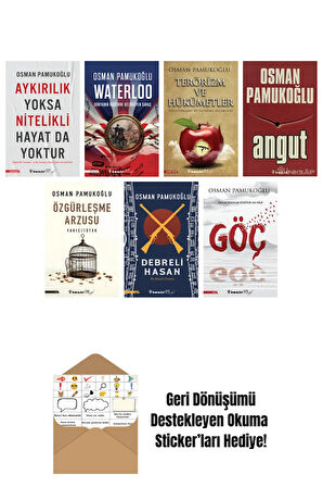 Osman Pamukoğlu 7 Kitap Seti + Okuma Sticker'ları