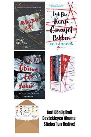 Holly Jackson 4 Kitap Seti + Okuma Sticker'ları