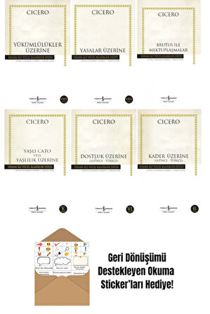 Cicero 6 Kitap Set + Okuma Sticker'ları