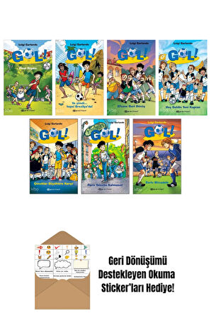 Luigi Garlando 7 Kitap Seti + Okuma Sticker'ları
