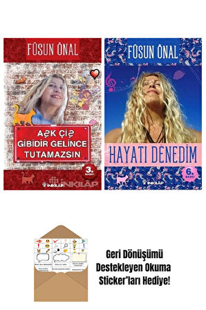 Füsun Önal 2 Kitap Seti + Okuma Sticker'ları