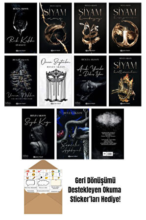 Beyza Aksoy 11 Kitap Seti + Okuma Sticker'ları
