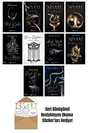 Beyza Aksoy 10 Kitap Seti + Okuma Sticker'ları