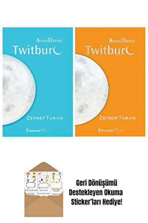 Zeynep Turan 2 Kitap Seti + Okuma Sticker'ları