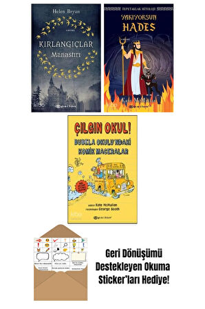 Kate McMullan 3 Kitap Seti + Okuma Sticker'ları