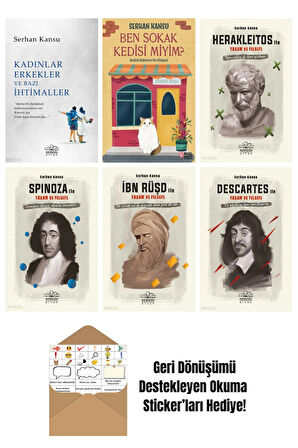 Serhan Kansu 6 Kitap Seti + Okuma Sticker'ları