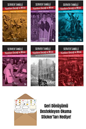 Server Tanilli Yüzyılların Gerçeği Ve Mirası Seti 6 Kitap + Okuma Sticker'ları