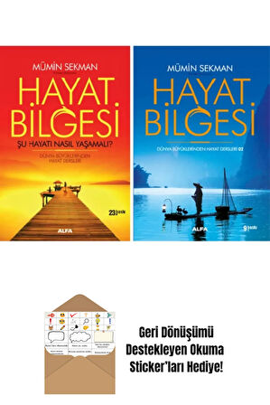 Hayal Bilgesi Daha Büyüklerden Hayat Dersleri 2 Kitap Set + Okuma Sticker'ları