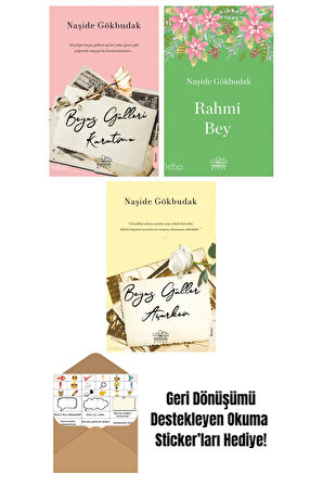 Naşide Gökbudak 3 Kitap Seti + Okuma Sticker'ları