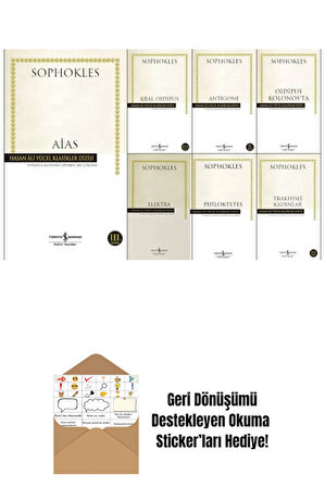 Sophokles 7 Kitap Set + Okuma Sticker'ları