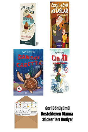 Banu Bozdemir 4 Kitap Seti + Okuma Sticker'ları