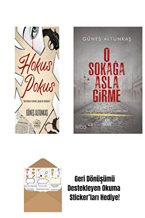 Güneş Altunkaş 2 Kitap Seti + Okuma Sticker'ları