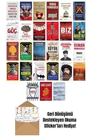 Osman Pamukoğlu 27 Kitap Seti + Okuma Sticker'ları
