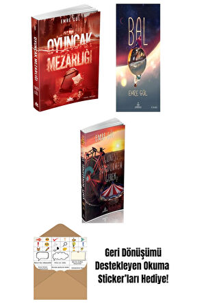 Emre Gül 3 Kitap Seti + Okuma Sticker'ları