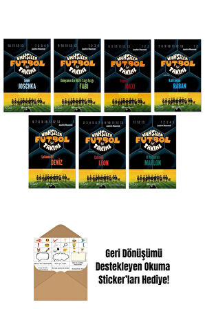 Joachim Masannek 7 Kitap Seti + Okuma Sticker'ları