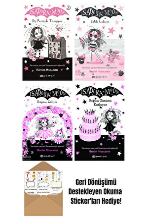 Harriet Muncaster 4 Kitap Seti + Okuma Sticker'ları