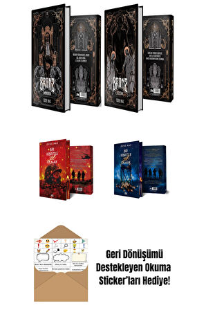 ÖZGE NAZ 4 Kitap Seti + Okuma Sticker'ları