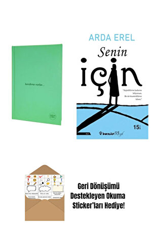 Arda Erel 2 Kitap Seti + Okuma Sticker'ları