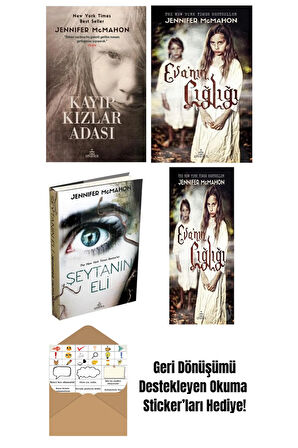 Jennifer McMahon 4 Kitap Seti + Okuma Sticker'ları