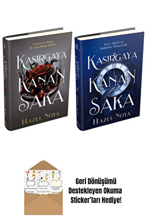 HAZEL NOYA 2 Kitap Seti + Okuma Sticker'ları