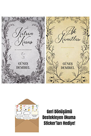 Güneş Demirel 2 Kitap Seti + Okuma Sticker'ları