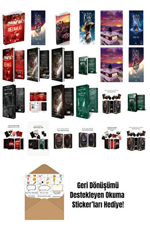 Emre Gül 24 Kitap Seti + Okuma Sticker'ları
