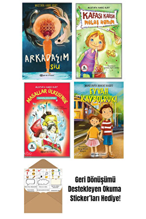 Mustafa Hakkı Kurt 4 Kitap Seti + Okuma Sticker'ları