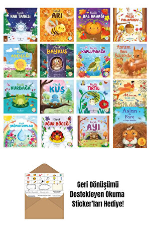 Doğanın Eşsiz Hikayeleri 13 Kitap Set + Okuma Sticker'ları