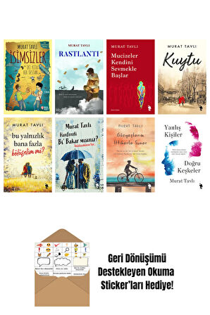 Murat Tavlı 8 Kitap Seti + Okuma Sticker'ları