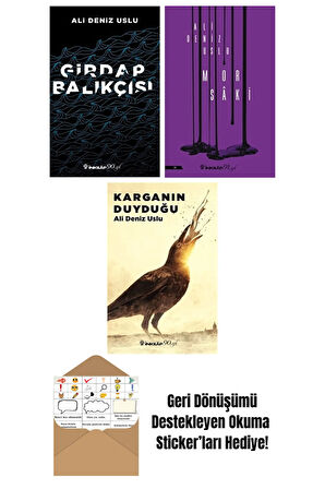 Ali Deniz Uslu 3 Kitap Seti + Okuma Sticker'ları