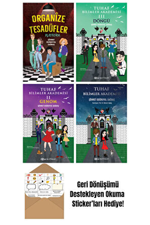 Şöhret Doğruyol Sağbaş 4 Kitap Seti + Okuma Sticker'ları