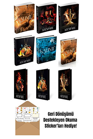 Ceren Melek 9 Kitap Seti + Okuma Sticker'ları
