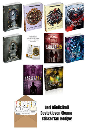 Maral Atmaca 10 Kitap Seti + Okuma Sticker'ları