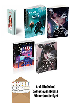Dilara Keskin 5 Kitap Seti + Okuma Sticker'ları
