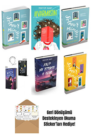 Meryem Nart 6 Kitap Seti + Okuma Sticker'ları