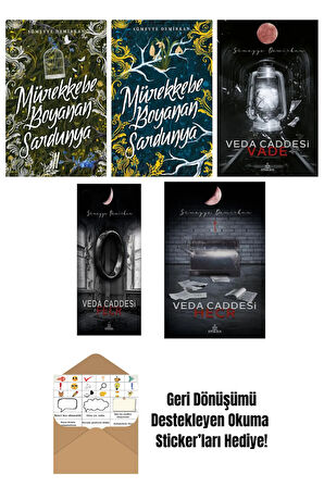 Sümeyye Demirkan 5 Kitap Seti + Okuma Sticker'ları