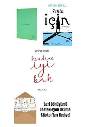 Arda Erel 3 Kitap Seti + Okuma Sticker'ları