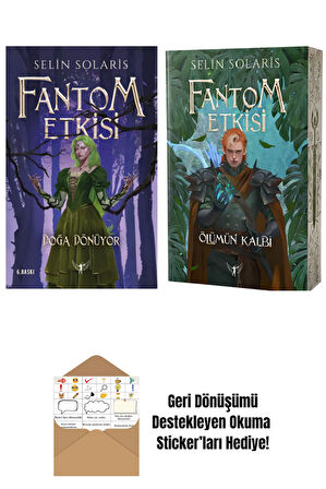 Fantom Etkisi Doğa Dönüyor Ölümün Kalbi 2 Kitap Set + Okuma Sticker'ları