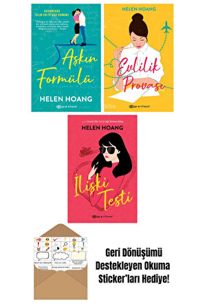 Helen Hoang 3 Kitap Seti + Okuma Sticker'ları