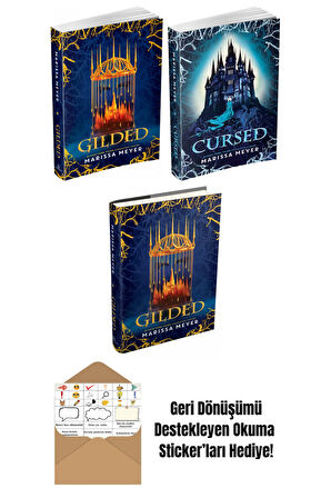 Marissa Meyer 3 Kitap Seti + Okuma Sticker'ları