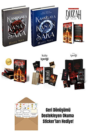 HAZEL NOYA 6 Kitap Seti + Okuma Sticker'ları