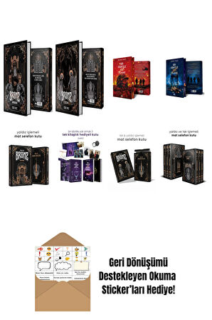 ÖZGE NAZ 8 Kitap Seti + Okuma Sticker'ları